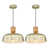 Laiton antique, paquet de 2