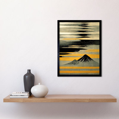 Simple Mount Fuji - Single Picture Frame Print