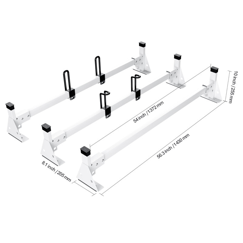 142.2cm W Metal Storage Rack