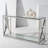 Hayward 51.18'' Glass Top Console Table