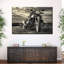 Motocyclette d'extérieur rétro sur toile-1494954694