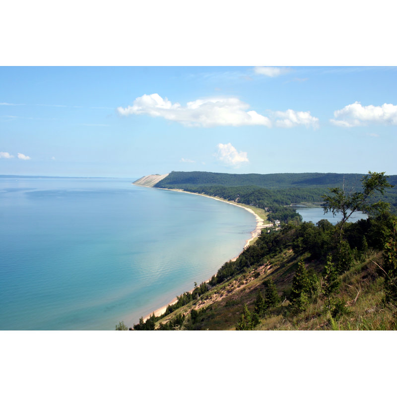 Sleeping Bear Dunes - Wrapped Canvas Print, 30cm H x 46cm W x 3.8cm D
