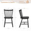 Ensemble de 4 chaises d'appoint en bois massif Windsor-802212547