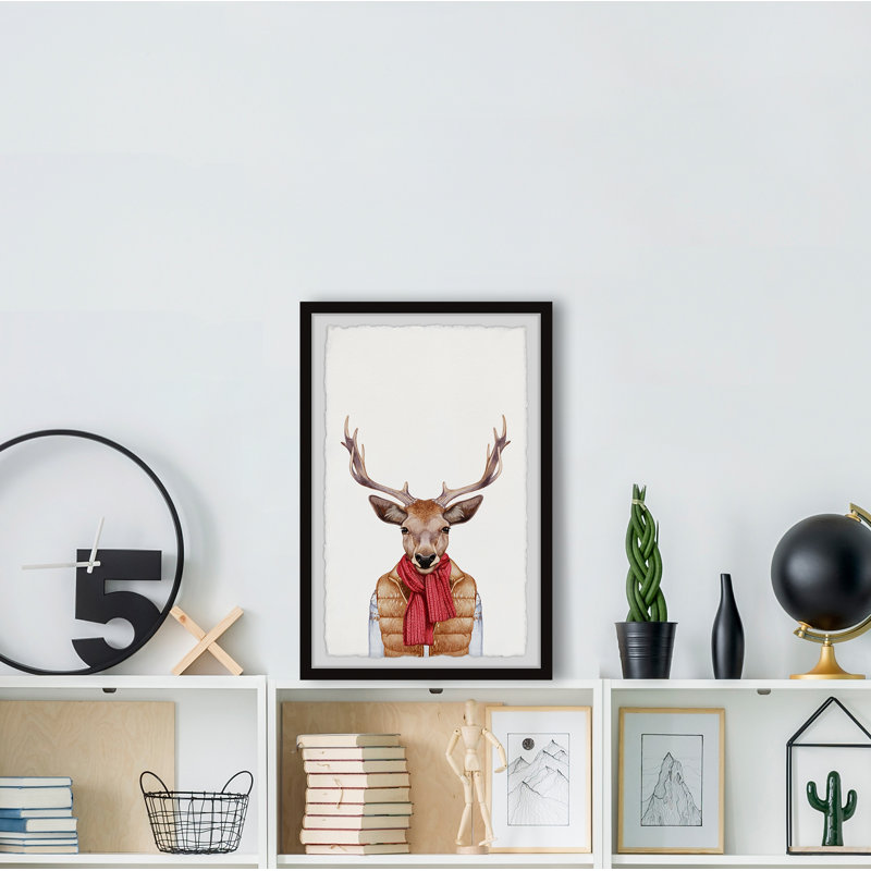 I Am Buck II - Single Picture Frame Print, 91cm H x 61cm W x 3.81cm D