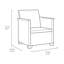 Keter Emma 2 Seater Balcony Set