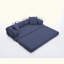 Canapé-lit pliant convertible, canapé convertible bricolage 4 en 1, 3 places, canapé pliant, très grand lit, chambre à coucher, appartement, velours côtelé-1220562187