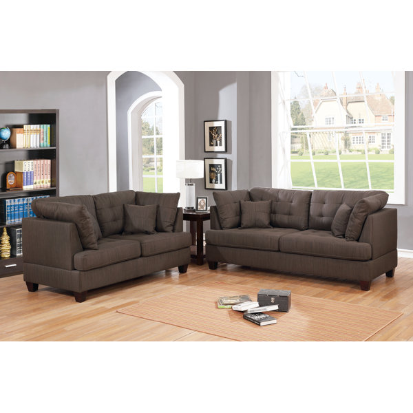 Ebern Designs Gleeson 2 Piece Living Room Set & Reviews | Wayfair