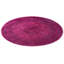 Overdyed Hand-Knotted Wool Modern-Contemporary Pink Area Rug 6' 4" x 6' 4"