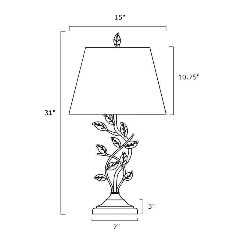Ambrocio Metal Table Lamp
