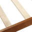 Lit plateforme simple en bois massif - tête de lit et support à lattes, convient aux matelas de taille simple, sans sommier tapissier, installation facile, sommier intégré, à assembler, sommier,-1900523936
