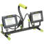 Powersmith PWLD080T 8000 Lumen Dual-Head LED Work Light With Tripod, Extends 52 In. Tall, 9 Ft. Power Cord