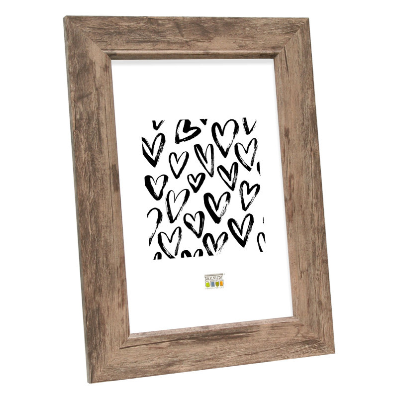 Wood Matte Picture Frame, Brown, 19.5" x 27.3"