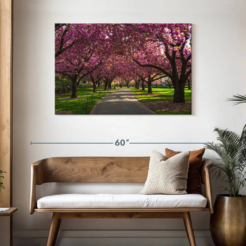 Fleurs de cerisier Harnek Brooklyn Park, H 30 po x l 45 po