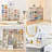 10 Pack Clear Plastic Stackable Shoe Boxes With Lids, Durable Shoe Storage Organizer For Closet, Sneaker Display Case, Multipurpose Storage Solution