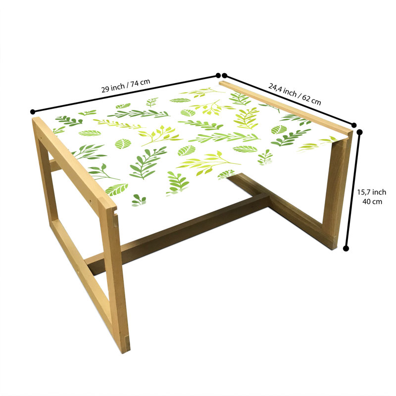 Jakeara Sled Coffee Table, 62cm H x 74cm W x 40cm D