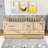 Storage Wooden Floor Bed with Guardrails and 2 Drawers-93548536-93548540
