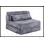 Canapé à compression Mahjong, canapé-lit convertible au sol, canapé modulaire désossé DIY, sans assemblage, tissu polaire circulaire, très grand simple avec coussin