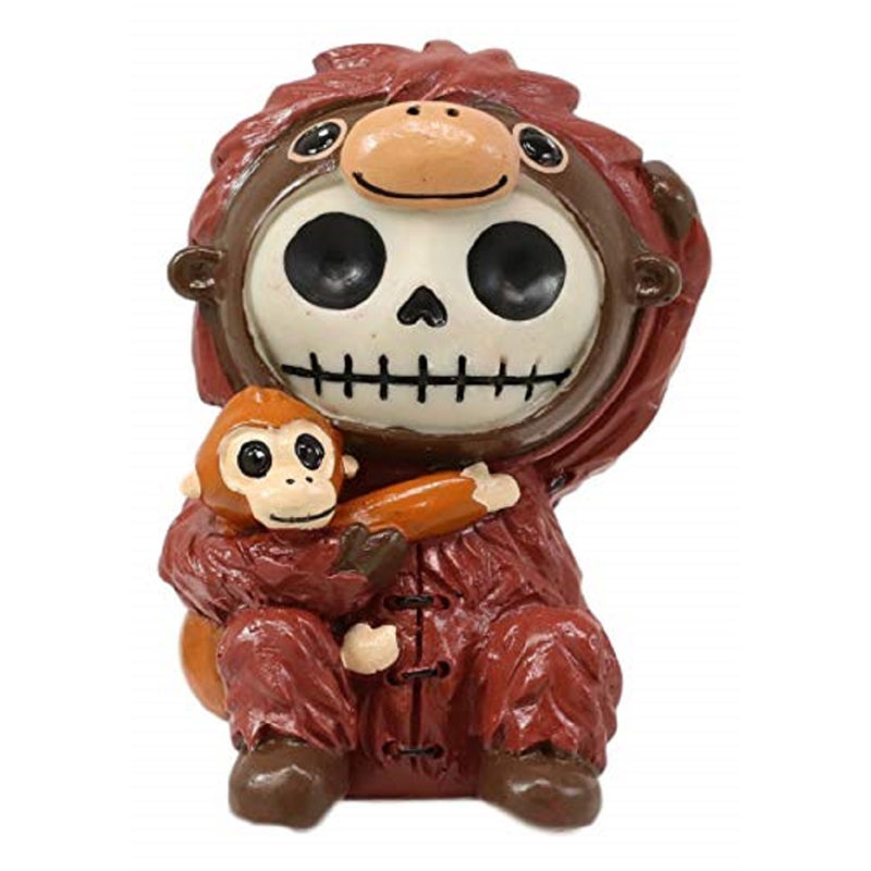 Figurine furrybones orang-outan great ape Labrie