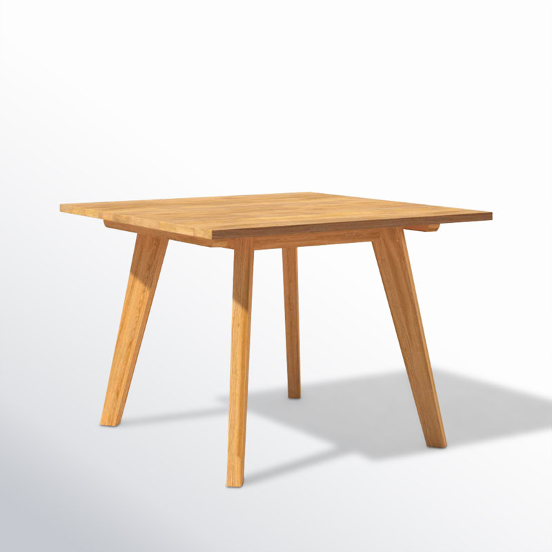 Essential Outdoor Square Teak Dining Table