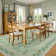  Floral Washable Rugs Non-Slip Ultra-Thin Soft Area Rug Vintage Botanical Print Carpet