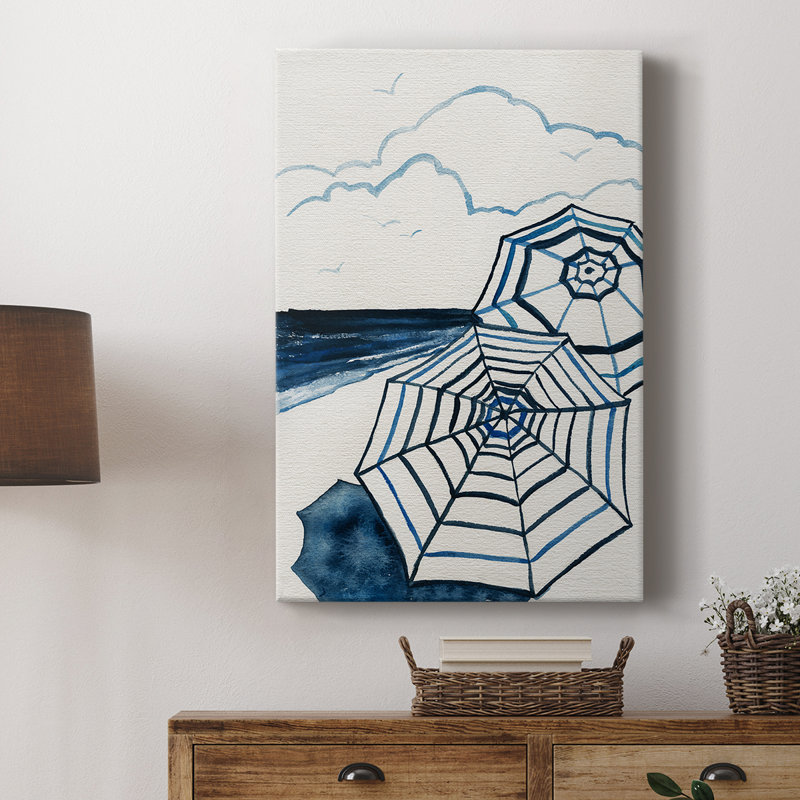 Croquis de la côte Long Beach - galerie Cavas sur mesure, H 12 po x l 8 po