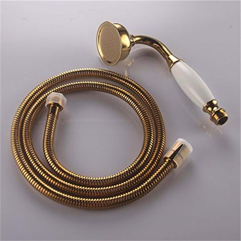 Rain Handheld Shower Head, Gold