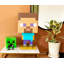 Lampe de bureau Minecraft Steve Figural | 13 pouces de hauteur