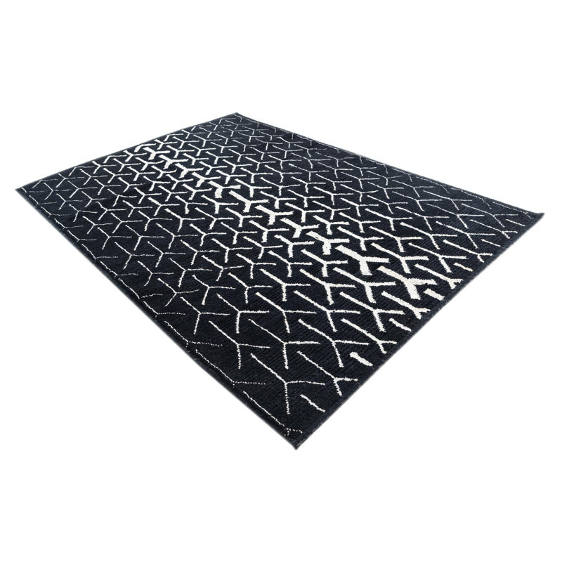 Tapis noir Odle