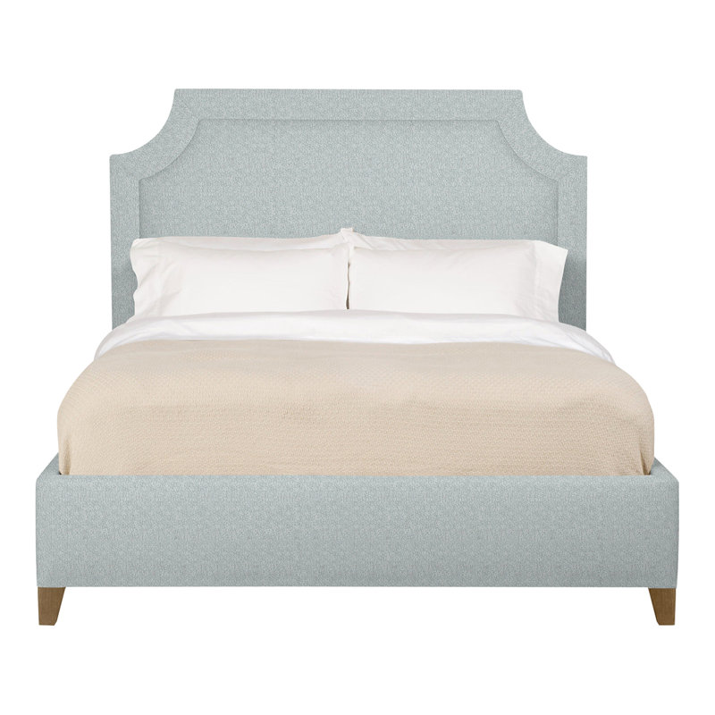 Audrey/Asher Solid Wood Bed, Ian Haze, No, Hampton