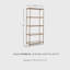 Bibliothèque en aluminium H 72 "x H 32" Hightower-69905505
