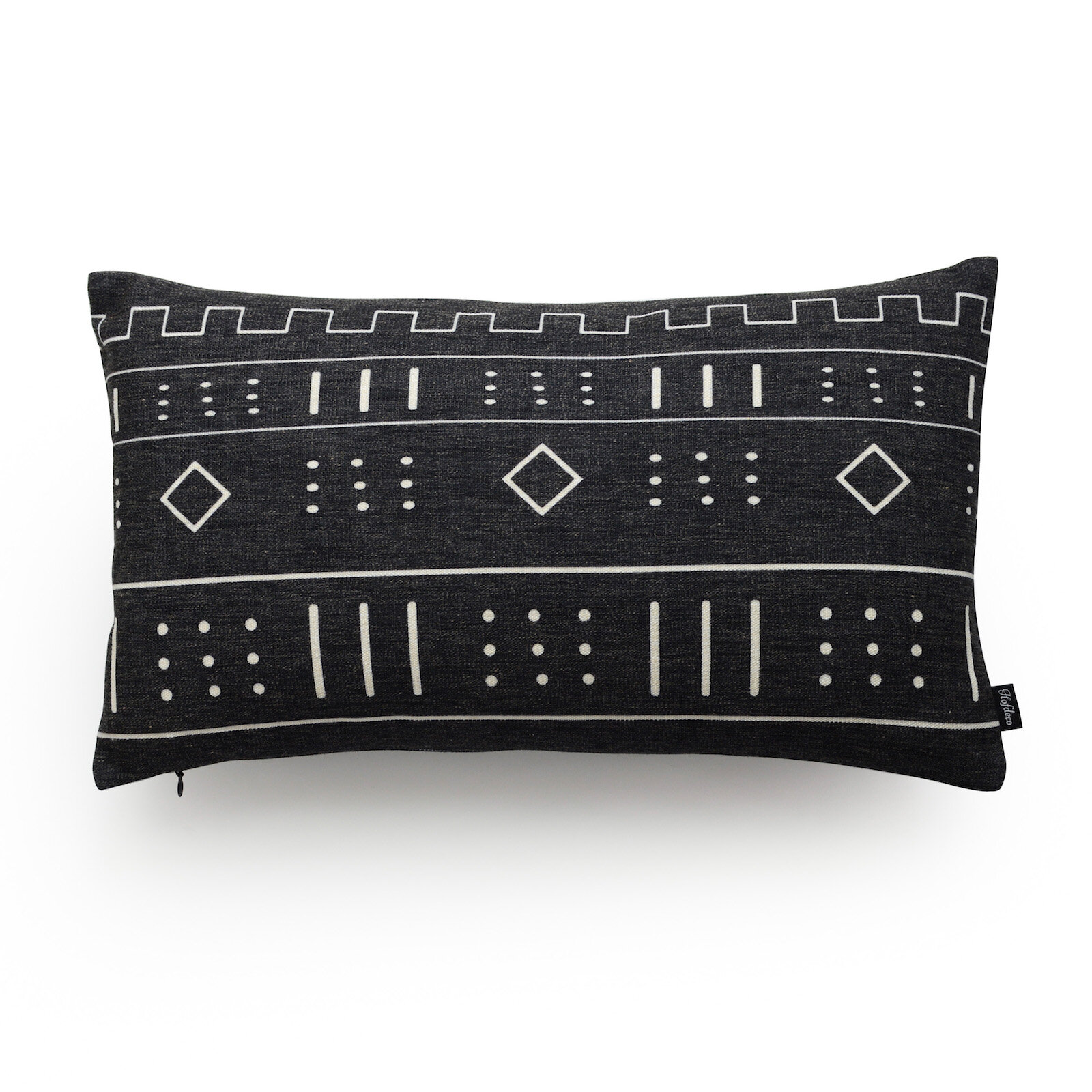 Hofdeco Maya Geometric Linen Pillow Cover | Wayfair