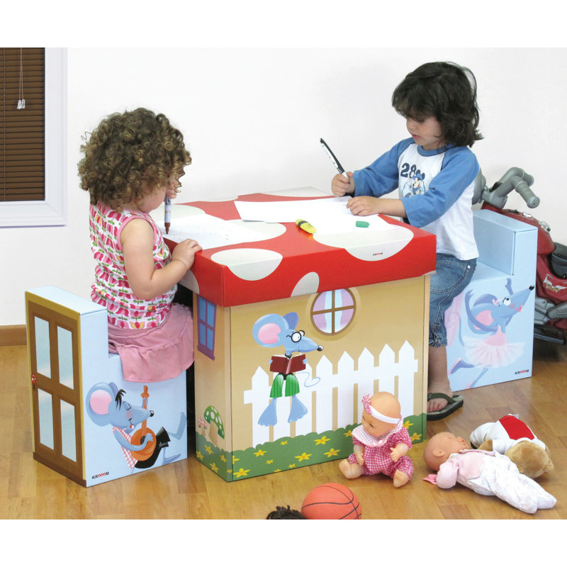 Ensemble 3 pièces de table et chaises pour enfant