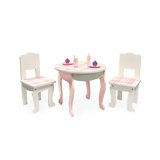 Doll Plaid Table & Chair Set