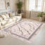 Tapis noir / gris / ivoire / beige Monaco Series-1423669609