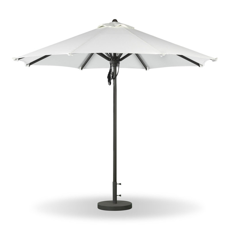 Baska 118 in. W Round Market Umbrella, 102.25" H x 118" W x 118" D