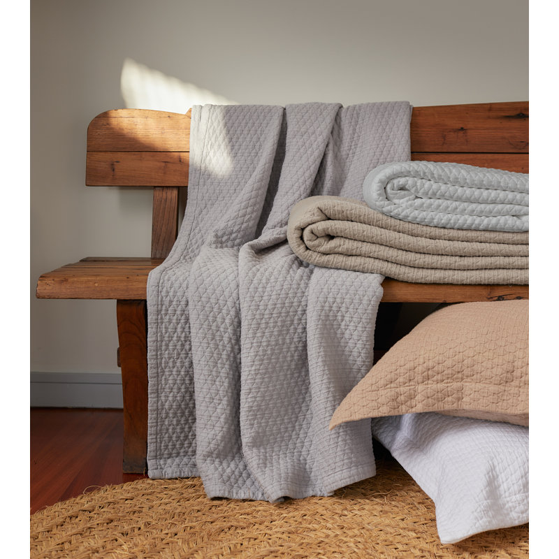 Simply Cotton_Matelassé, King Matelassé, Taupe