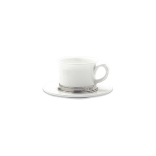 Villeroy & Boch New Wave Cafe Cappuccino Cup, 1 Count (Pack of 1), White