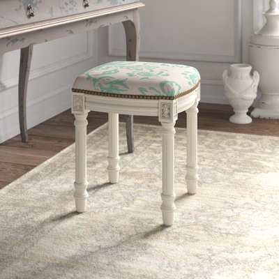 Areion Solid Wood Accent Stool