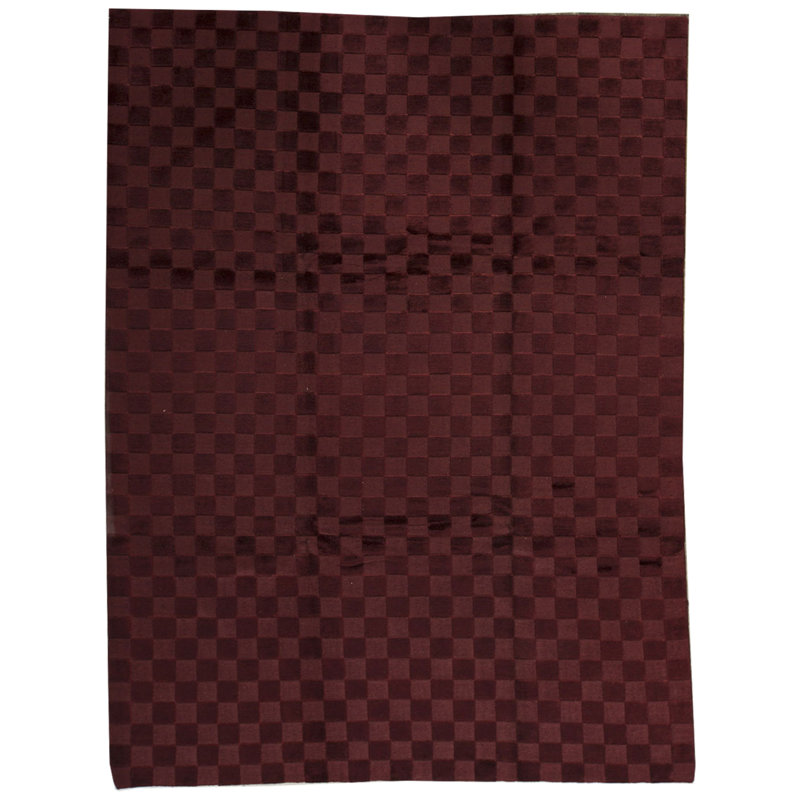 Hand-Knotted High-Quality Red Area Rug