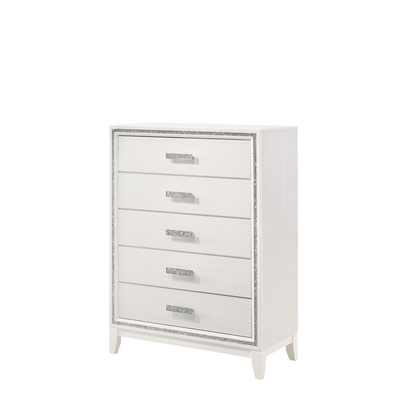Commode blanche Haiden, Blanc