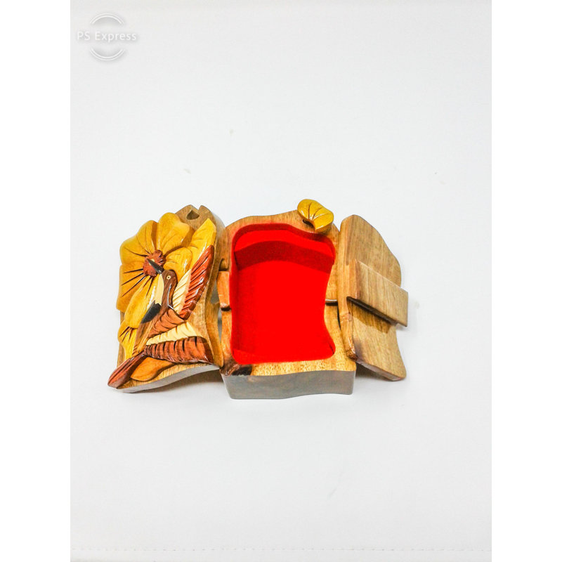 Boîte à énigmes en bois Carime