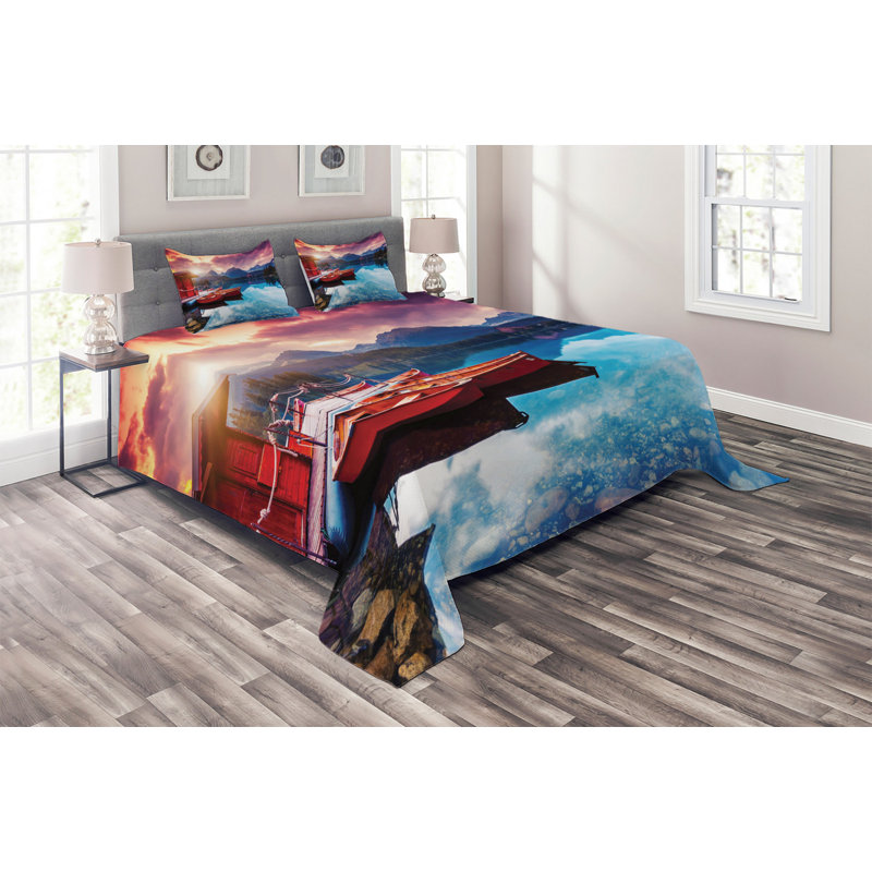 Rustic Polyester Coverlet