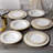 Noritake Trefolio Gold 12-Piece Dinnerware Set, Service For 4