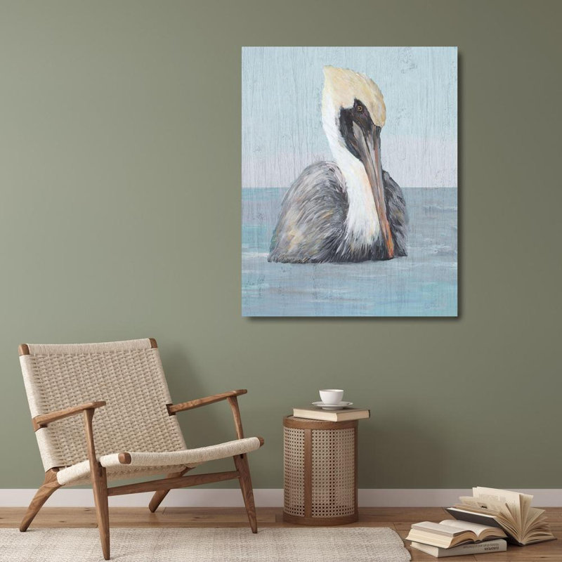 «Dovecove DeRice, Julie», reproduction d'art sur toile tendue: Pelican Wash II, H 34 po x l 28 po