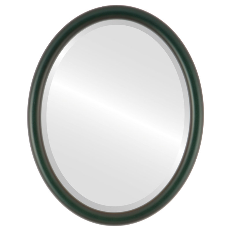 Miroir d'appoint Rowles, Vert forêt, 21,375 po x 17,375 po