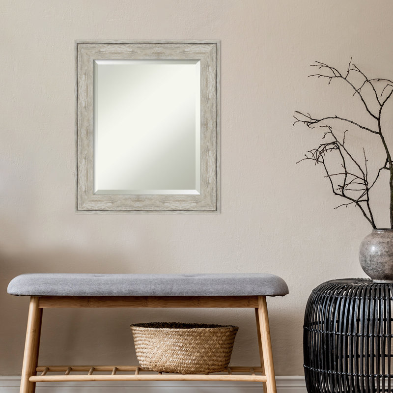 Tunley Flat Wall Mirror, 25" x 21"