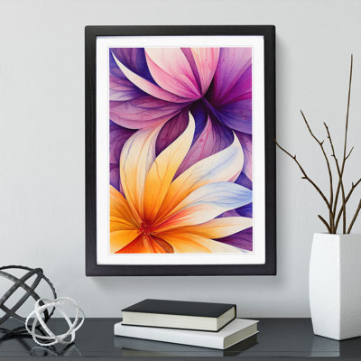 The Tremendous Flowers - Framed Print