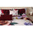 Bebejan Magenta Floral 100% Cotton Sateen 5 Piece Reversible Comforter Set-95792486