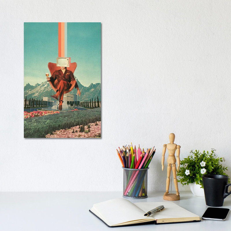 «Enemy» par Frank Moth, impression sur toile tendue, H 12 po x l 8 po x P 0,75 po