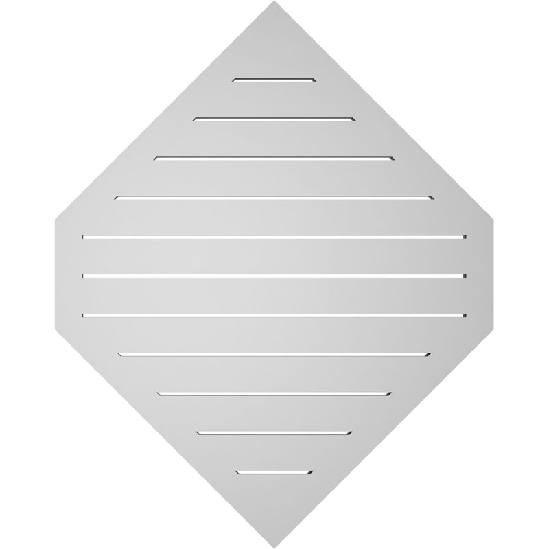 Pente verticale verticale en uréthane Signature, H 40 po x l 32 po x P 1,5 po